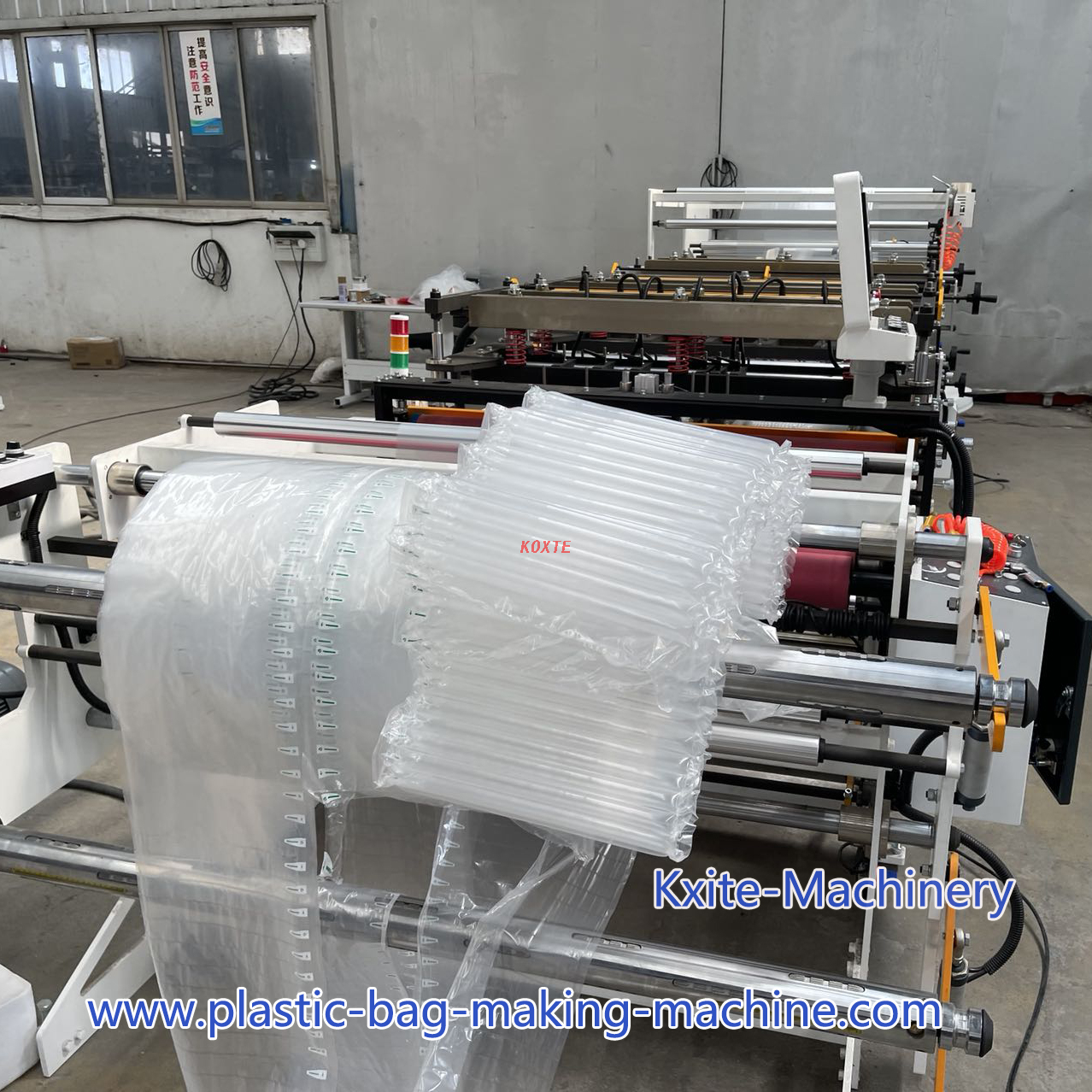 Air Column Box Bag Making Machine