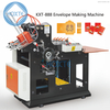 Automatic Packing List Enclosed Red Envelopes Packet Making Forming Gluing Machine for DHL UPS