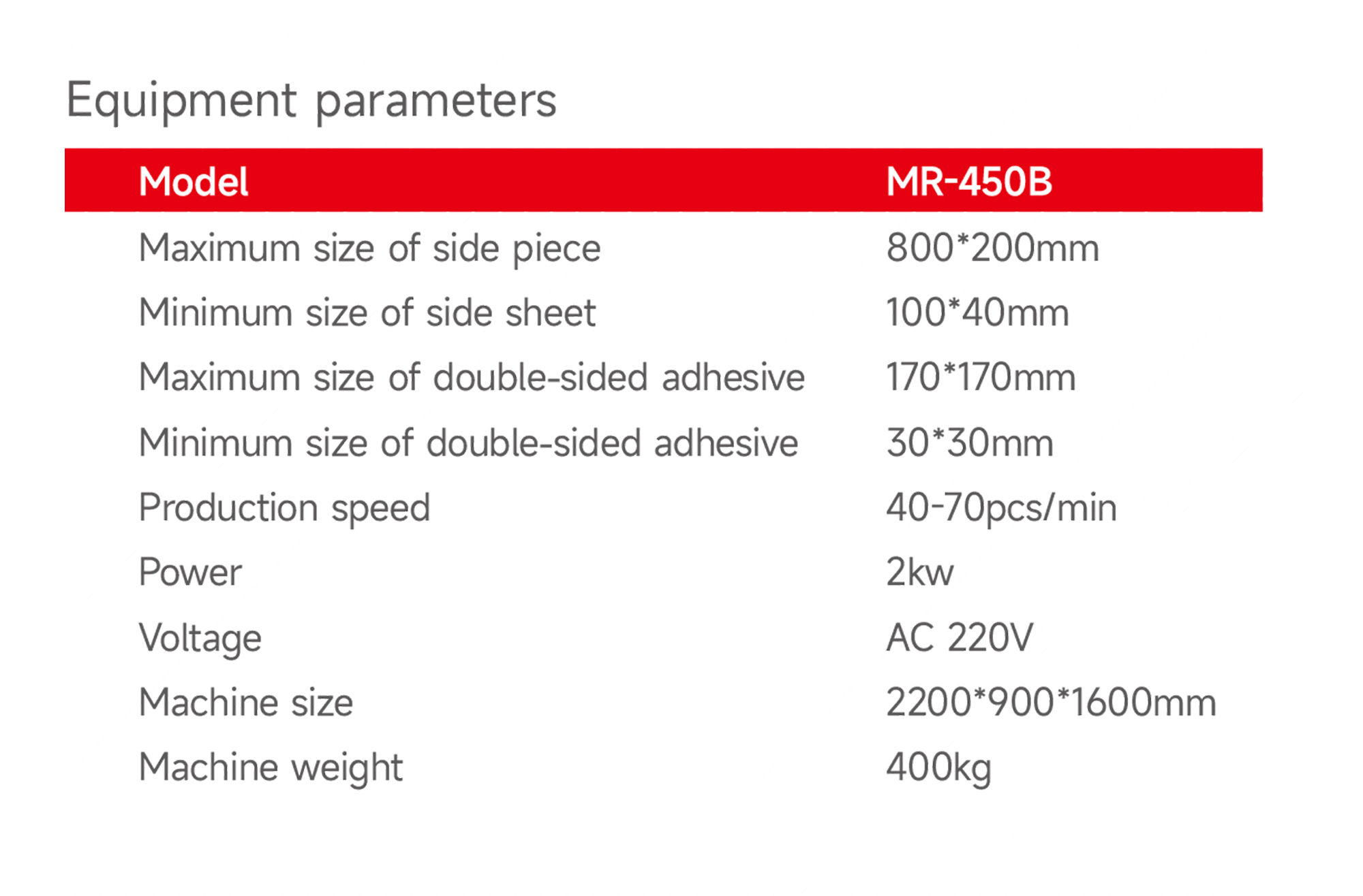 MR-450-B