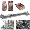 high speed Square Bottom 8 Side Seal Stand Up Zipper plastic Pouch bag Making Machine