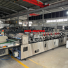 Servo Guesset Stand Up Pouch Making Machine Paper Plastic Complex Material Pouch 3 Side Seal Bag Making Machine
