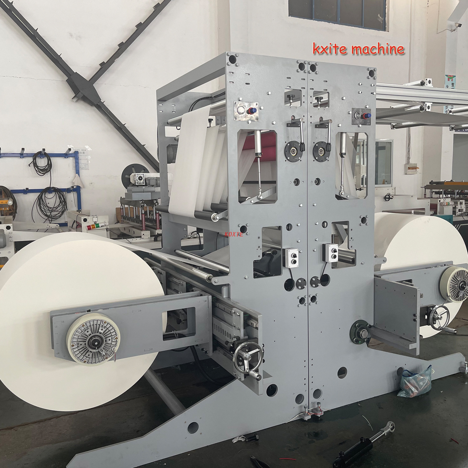 Eco-Friendly Compostable Clothes Garment Packing Glassine Waxed Paper Bag Making Machine