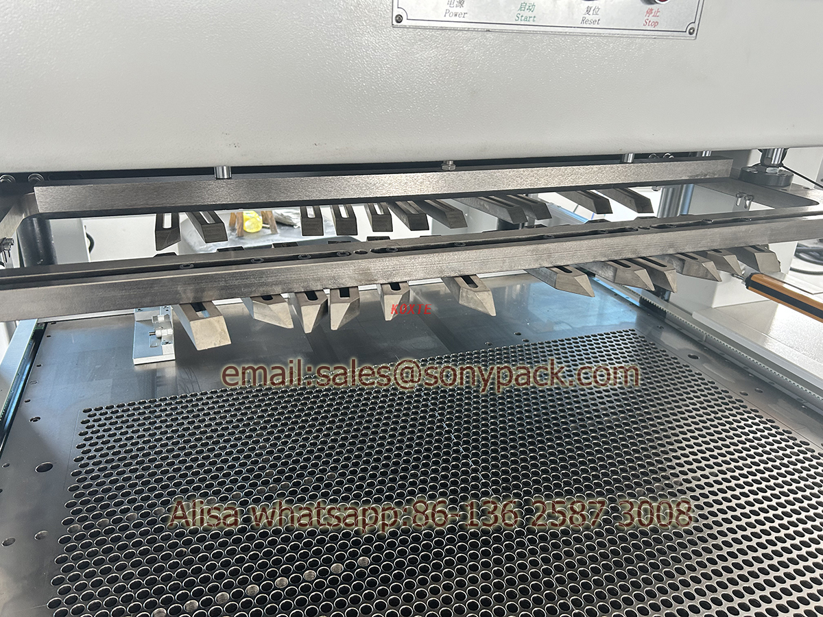 Automatic Offline Blanking Machine for Paper Cups Fan Plate Tray Container Blankdie Cutting Stripping Machines