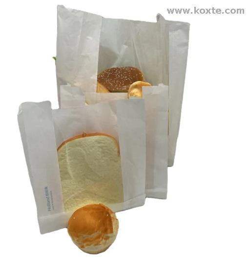 Automatic Craft High Speed Paper Bag Making Machine with Plastic Window