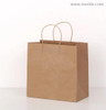 High Speed Automatic Square Bottom Fast Food Coffee Kraft Paper Take Away Hand Bag Making Machine