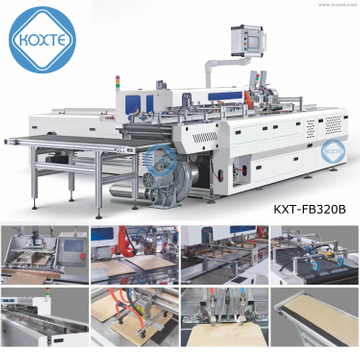Full Automatic Open Mouth OPP Bagging Machine For Notebook Magazine Calendar Certificate Book Greeting Cards packing