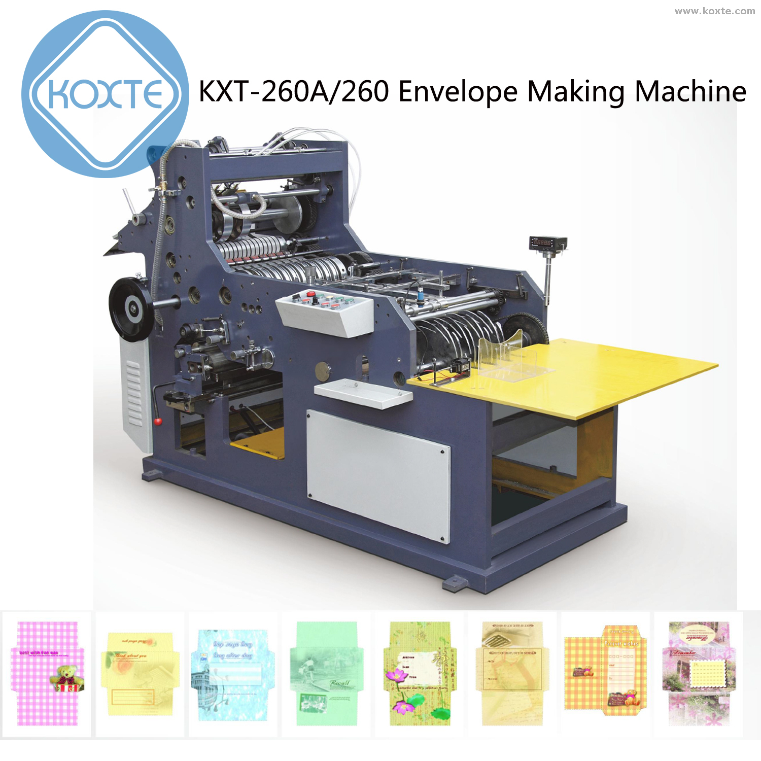 Fully Automatic Paper Pocket Envelope and Wallet Envelope Making Machine