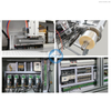 Full Automatic shingle, notebook, hangtag bag forming bagging packing machine