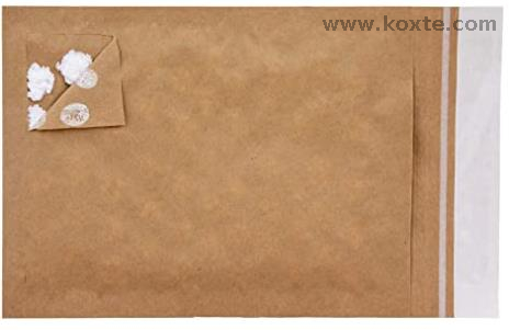 Kraft Paper Eco Friendly Recyclable Foam Padded Mailer Envelopes Bag Making Machine with Self Seal Tear Strip