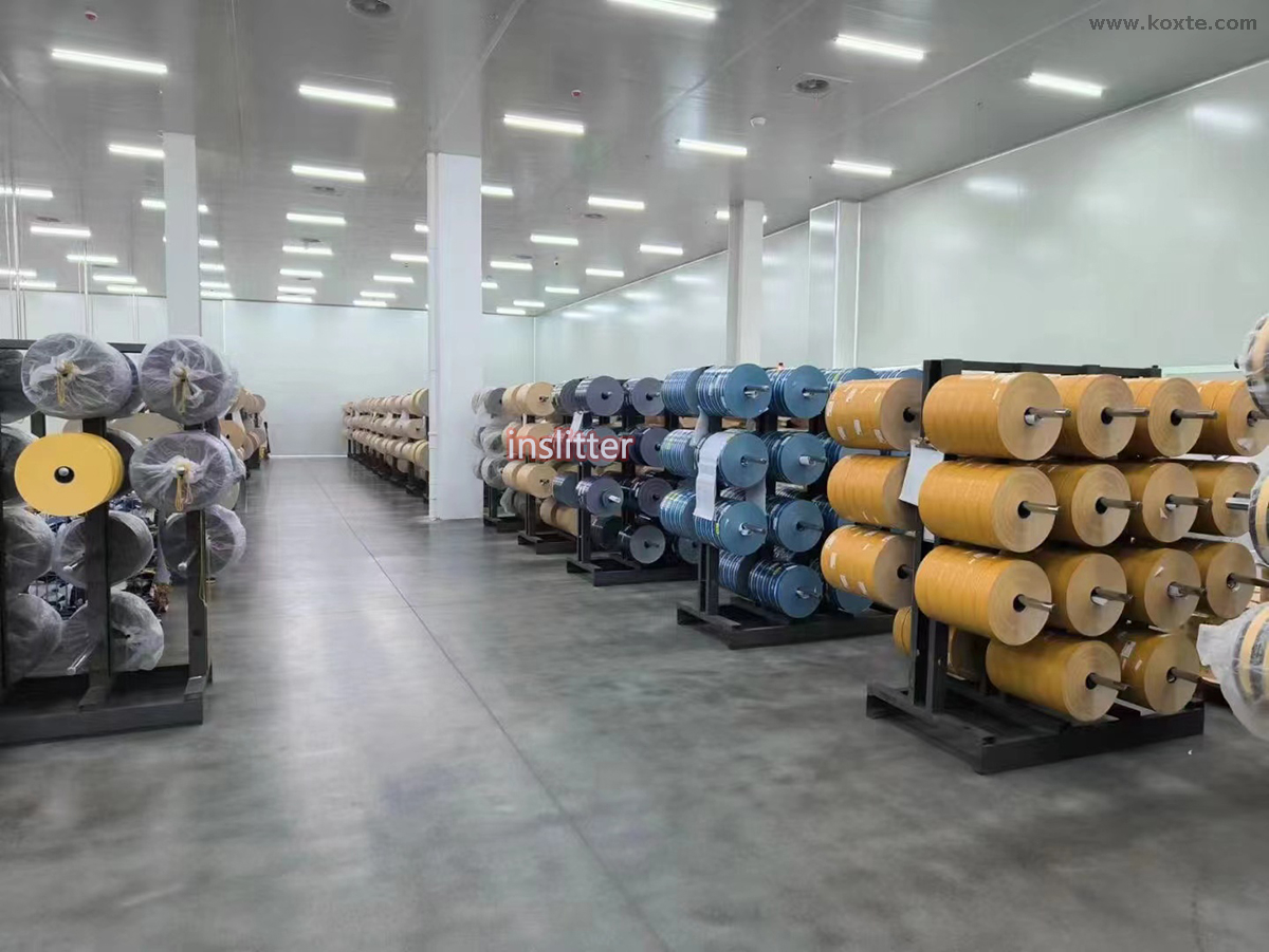 High speed Tipping Paper Slitting and Rewinding Machine Surface Type with Discharge Stand
