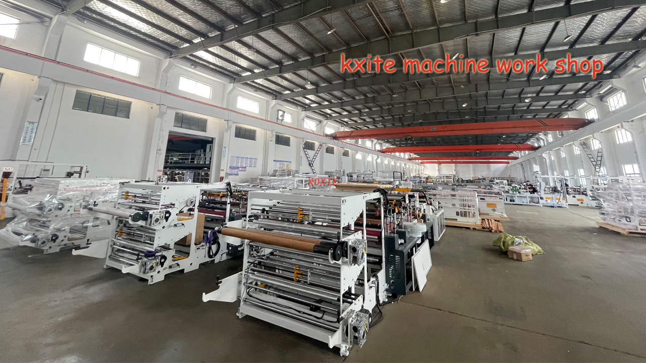 High Efficiency Glassine Paper Garment Bag Making Machine