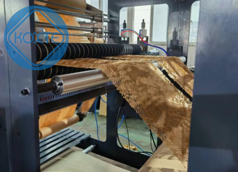 Honeycomb Paper Buffering Courier Bag Making Machine