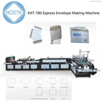 Automatic Courier Express Envelope Packing Bag Making Machine