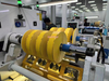 High speed Tipping Paper Slitting and Rewinding Machine Surface Type with Discharge Stand