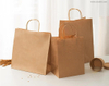 High Speed Automatic Square Bottom Fast Food Coffee Kraft Paper Take Away Hand Bag Making Machine