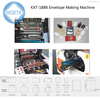 Full Automatic Western Style paper Envelope Making Machine 