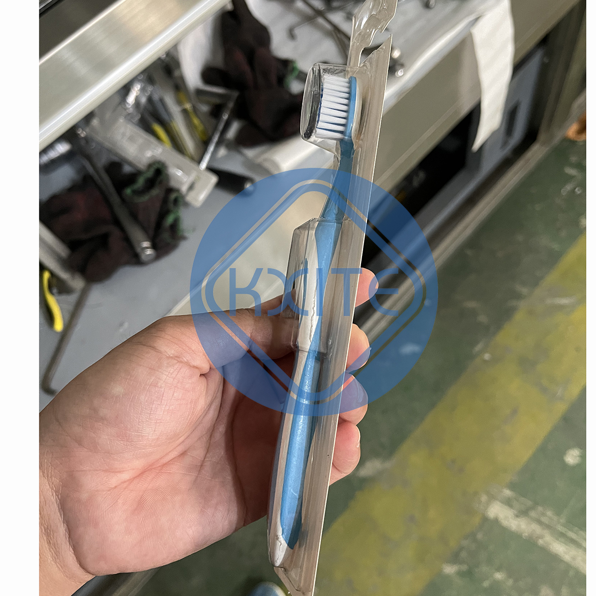High Speed Plastic Blister Paper Card Packing Machine for Toothbrush
