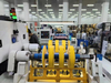 High speed Tipping Paper Slitting and Rewinding Machine Surface Type with Discharge Stand