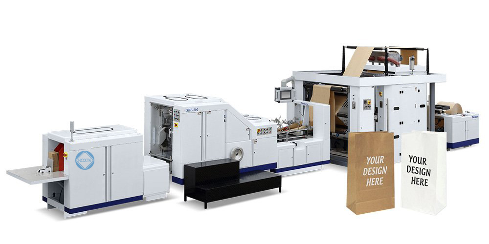 Square Bottom Paper Bag Making Machine