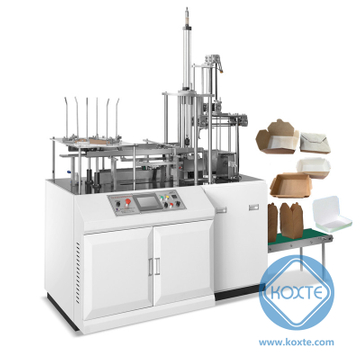 Paper Lunch Box Making Machine for Take Away Fast Food