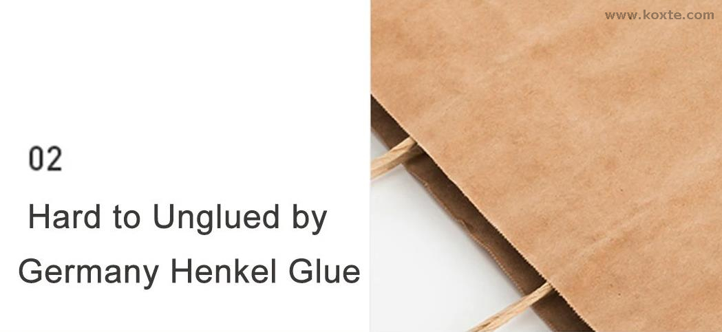 High Speed Automatic Square Bottom Fast Food Coffee Kraft Paper Take Away Hand Bag Making Machine