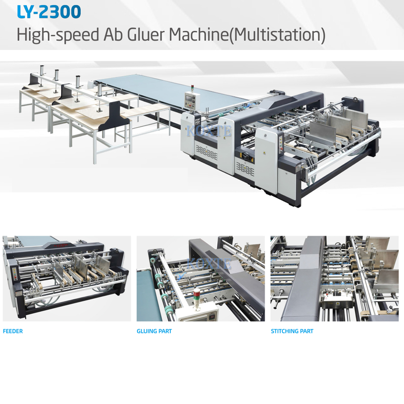 Carton Box Making Machine for Large And Irregular Export Complete Set of Corrugated Paper Box