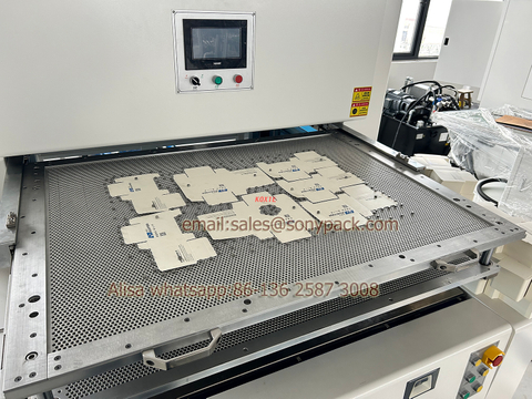 Automatic Blank Single Head Blanking Waste Paper Recycling Cardboard Waste Stripping Machine