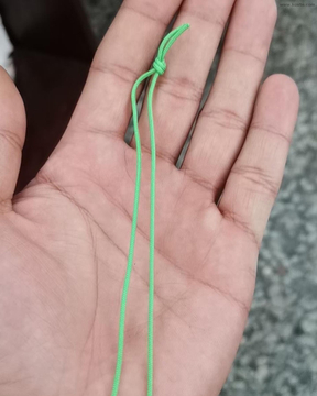 Full Automatic Wax Cotton String Hang Tag Knotting Tying Machine
