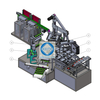  All Paper Automatic Paper Blister Packaging Machine for Battery