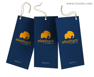 Full Automatic Logo Paper Garment Hangtag Labels Clothing Hang Tag Threading Machine with String