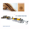Customizable Writing Eco-Friendly And Biodegradable Kraft Paper Postal Document Honeycomb Paper Envelope Bag Making Machine with Honeycomb Shaped Interlayer