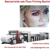 Automatic Digital Roll To Roll Die Cutting Slitting Flexo Printing 4 5 6 8 Colors Flexographic Printer Machine