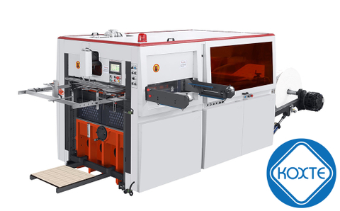 Paper Cup Box Blanks Roll Paper Flatbed Die Cutting Machine