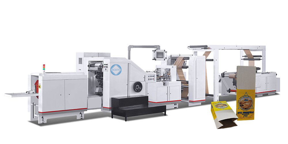  Square Bottom Craft Food Packaging Paper Bag Machine