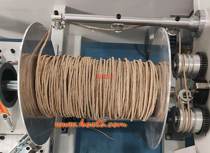 Paper Twisting Machine for Making Twisted Rope