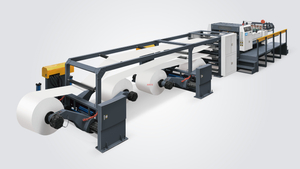 CM 1100A/1500A/1700A/1900A Servo Precision High Speed paper Sheet Cutter machine (Four Reels)