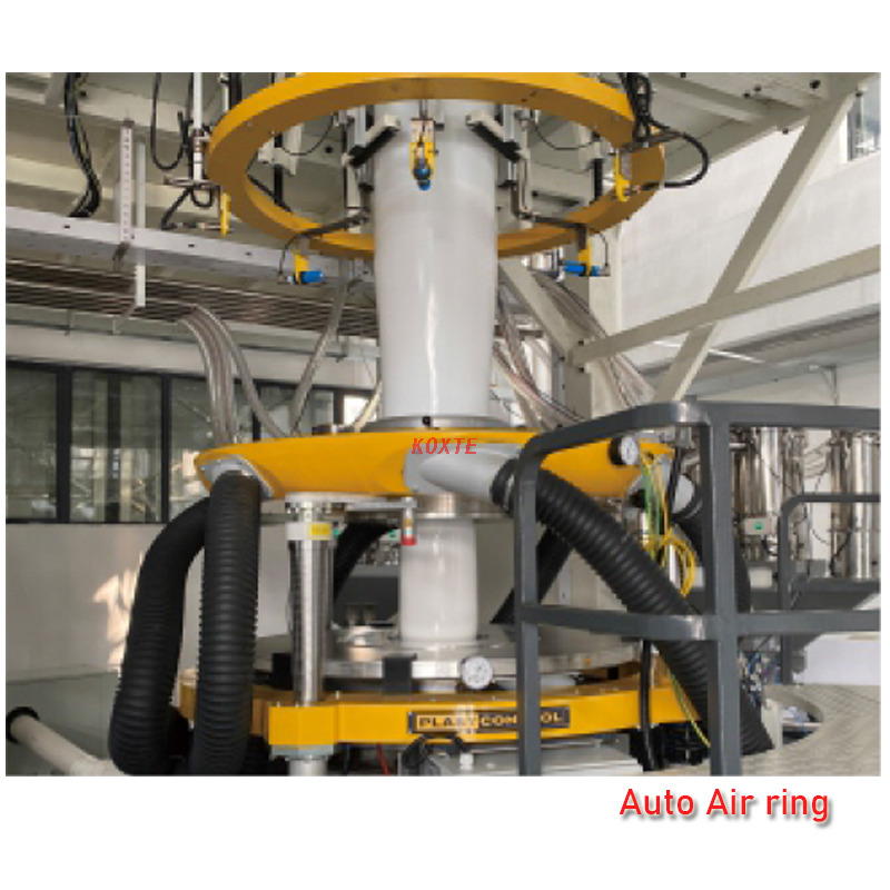 Blown Heavy Duty Ffs Film Machine Heavy Duty Film Blowing Machine Three Layers Co-Extrusion Blown Film Line