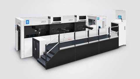 BHT 2S1060TT DUOPRESS Automatic High Speed Double Foil Stamping And Die Cutting Machine