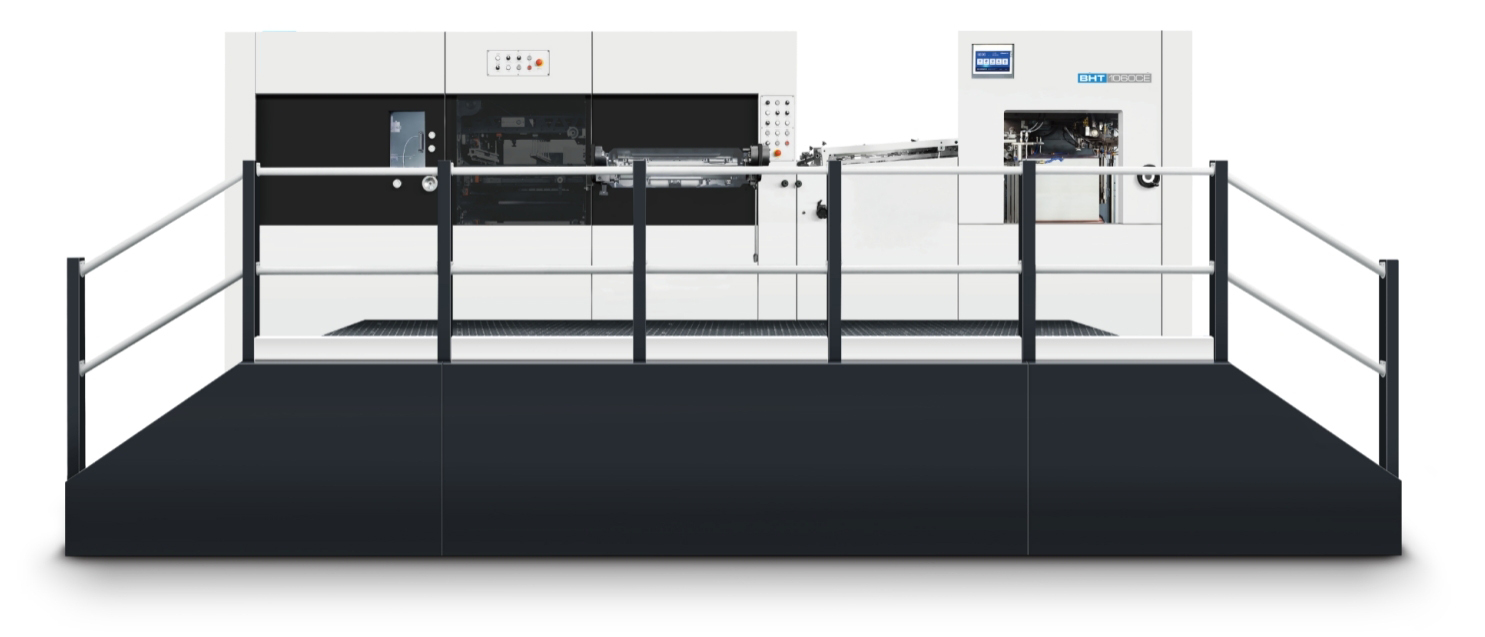 BHT-1060CE Automatic Die Cutting & Creasing Machine with Stripping