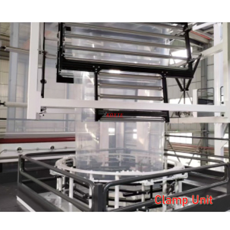 3-layer co-extrusion agricultural blown film machine
