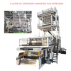 5-layer co-extrusion industrial packaging film blowing machine