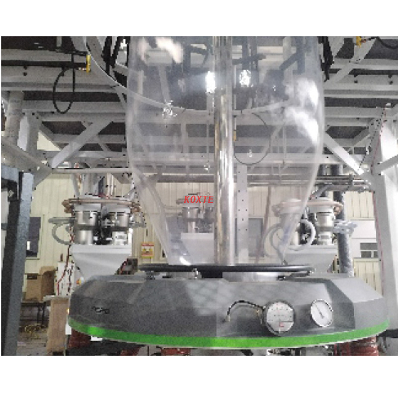 5-layer co-extrusion industrial packaging film blowing machine