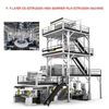 7-layer Co-extrusion Functional Multilayer Film Blowing Machine for LLDPE LDPE Film