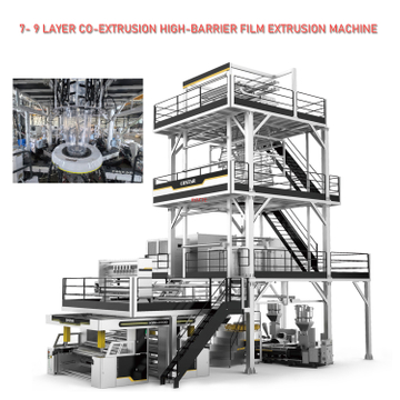 7-layer Co-extrusion Functional Multilayer Film Blowing Machine for LLDPE LDPE Film